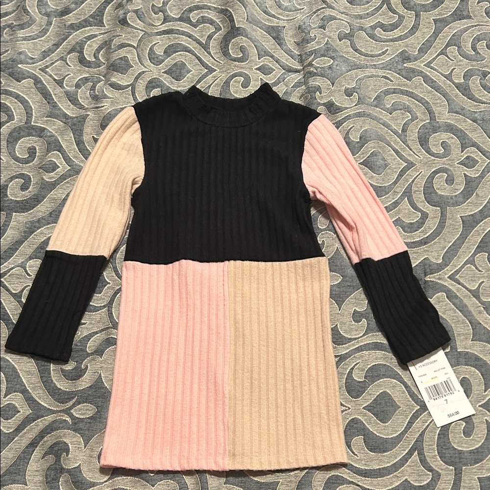 Rare Editions Elegant Gray Dress